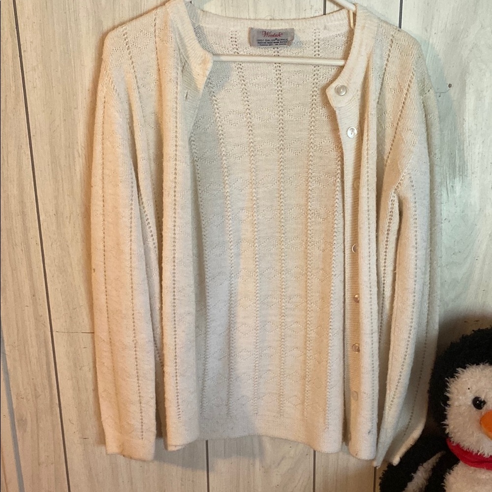 Vintage Cream Women's Sweater